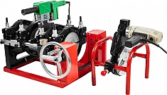 Механический стыковой сварочный аппарат для пнд труб Gas Fusion Red-160R4