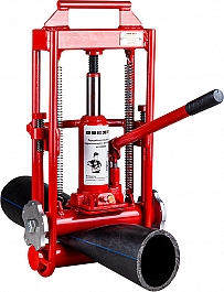 Применение передавливателя гидравлического для полиэтиленовых труб Brexit BrexPress G125 Применение передавливателя гидравлического для полиэтиленовых труб Brexit BrexPress G125